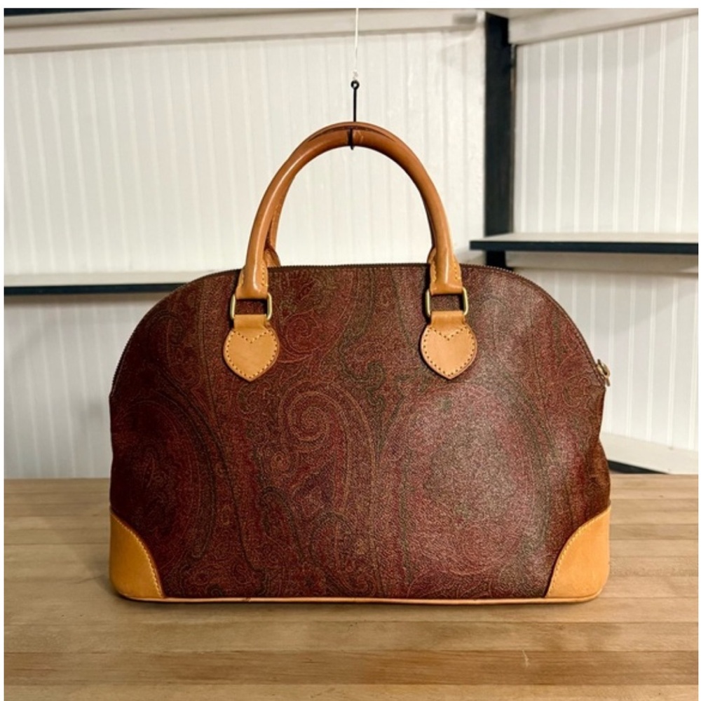 Etro Milano Bowling Top Handle Bag - Picture 3 of 9